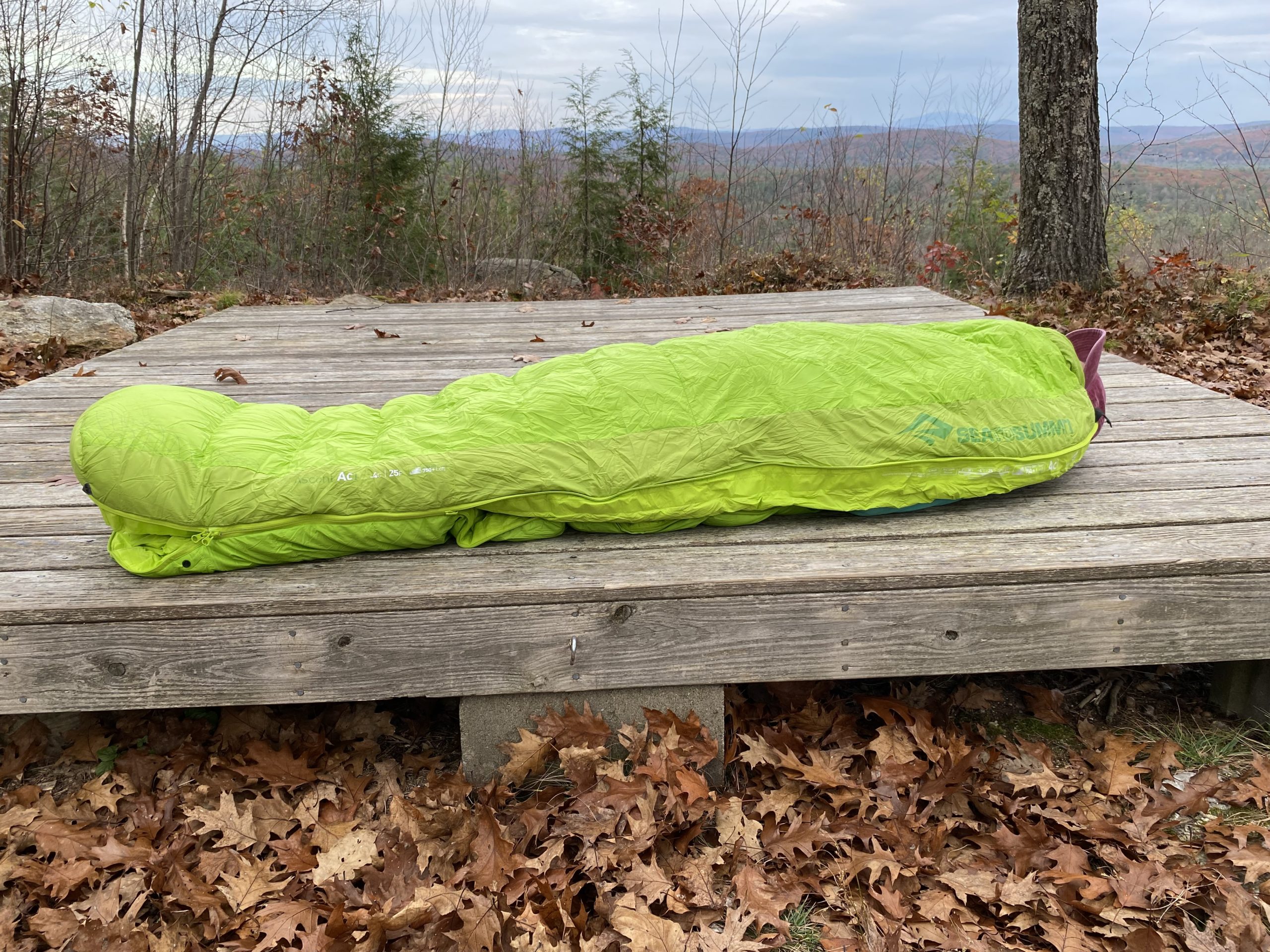 Sea to Summit Ascent 1 Sleeping Bag Review - Backpacking Routes